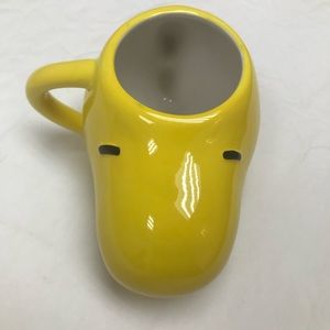 Woodstock Sculptured Ceramic Mug Coffee Cup 16oz